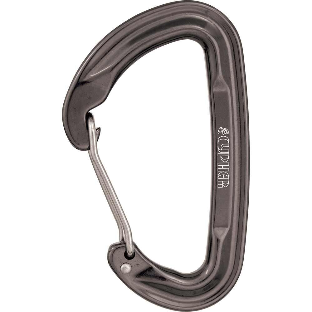 Cypher Firefly II Wire Gate Carabiner – Lightweight Hot Forged Climbing Carabiner