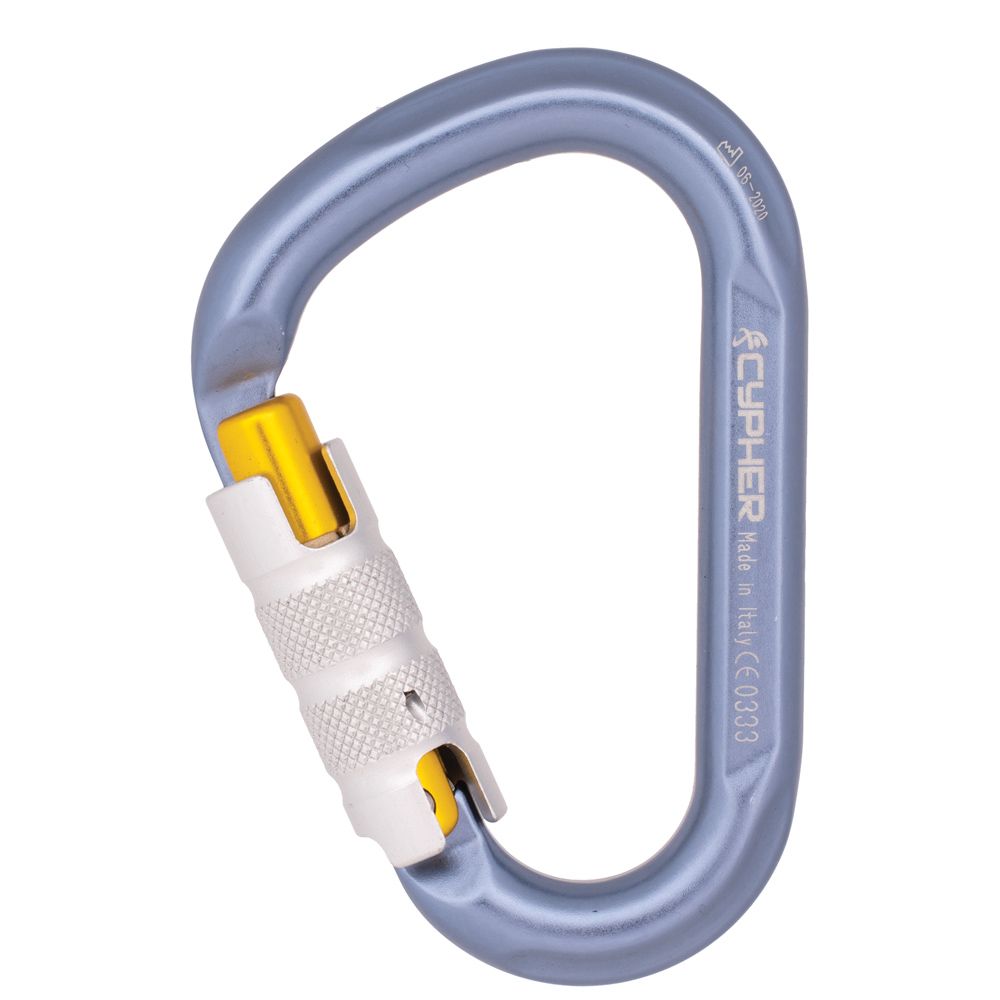 Cypher Sawtooth HMS 3-Stage Auto-Locking Carabiner