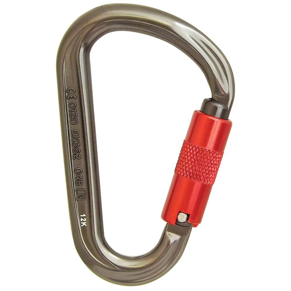 ISC HMS Auto-Locking Aluminum Carabiner