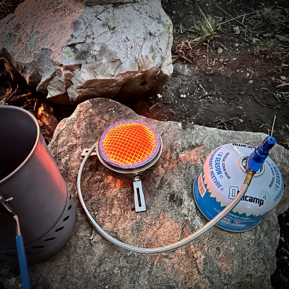 Olicamp RBS Infrared Metal-Mesh 1.5L Stove System