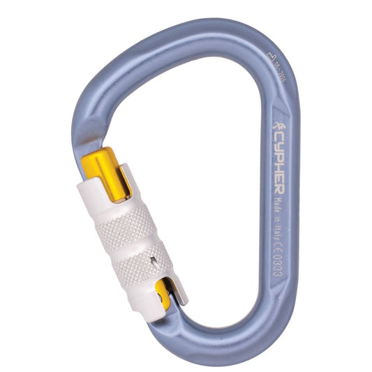 Cypher Sawtooth HMS 3-Stage Auto-Locking Carabiner